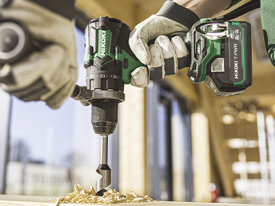 HiKOKI: trapano avvitatore DV36DC, innovazione continua in cantiere