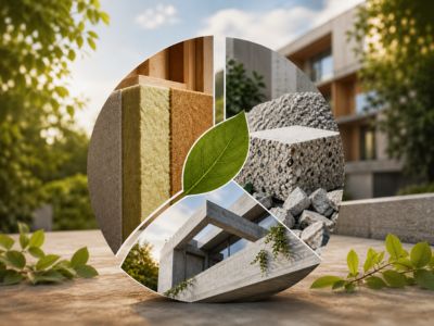 MATERIALI SOSTENIBILI IN EDILIZIA: QUALI SCEGLIERE E PERCHÉ FANNO LA DIFFERENZA