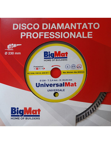 Disco diamantato universale...