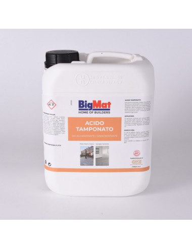 ACIDO TAMPONATO BIGMAT da 5 LT