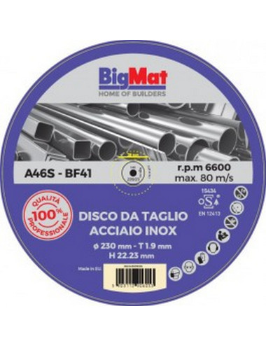 BIGMAT DISCO DA TAGLIO Pro...