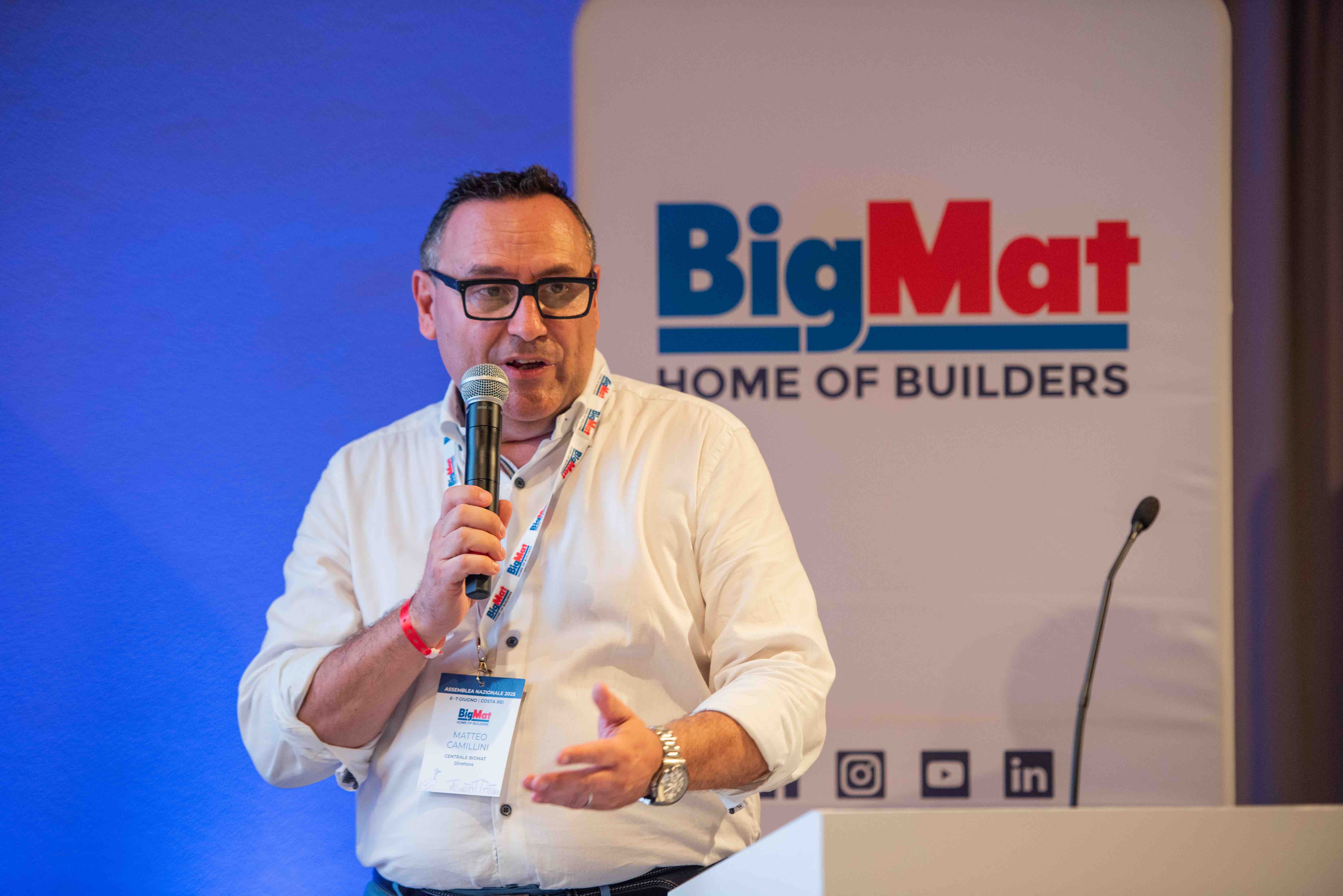Matteo Camillini, Managing Director BigMat Italia e International