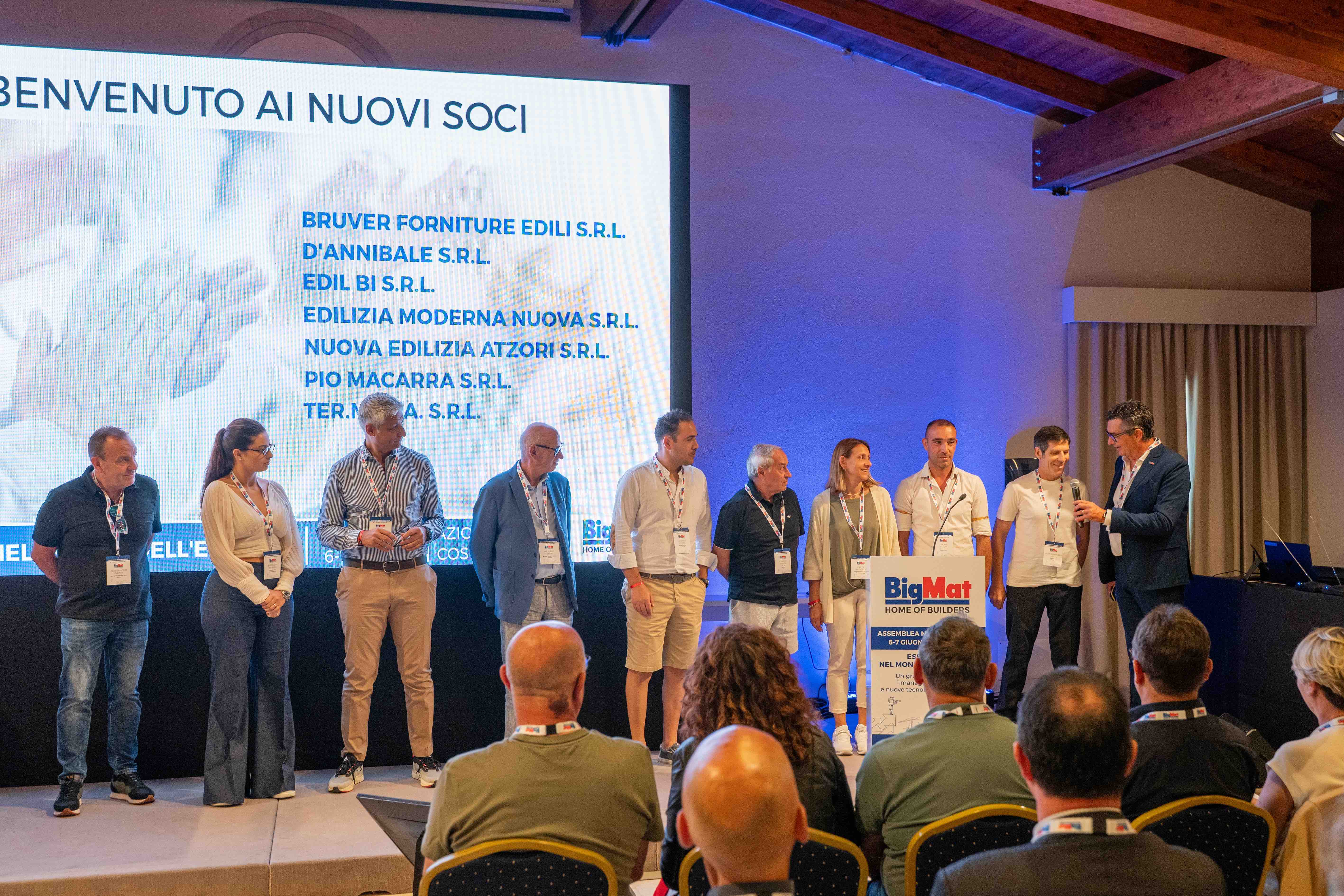 Da giugno 2024 a giugno 2025 BigMat Italia ha accolto 7 nuovi soci