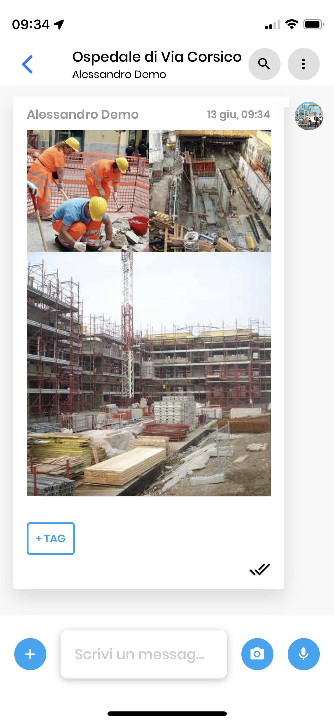 bigmat mela works app gestionale cantiere