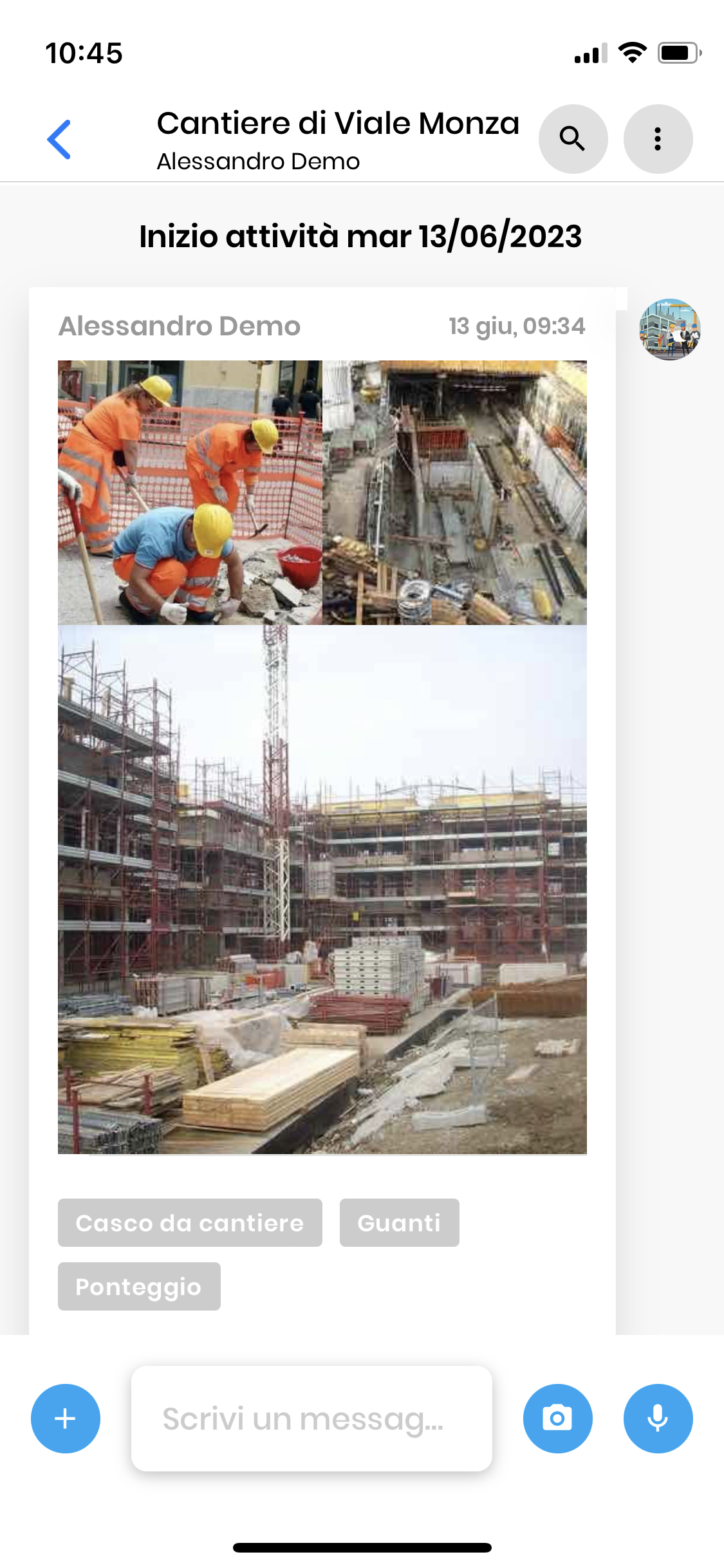 bigmat mela works app gestionale cantiere