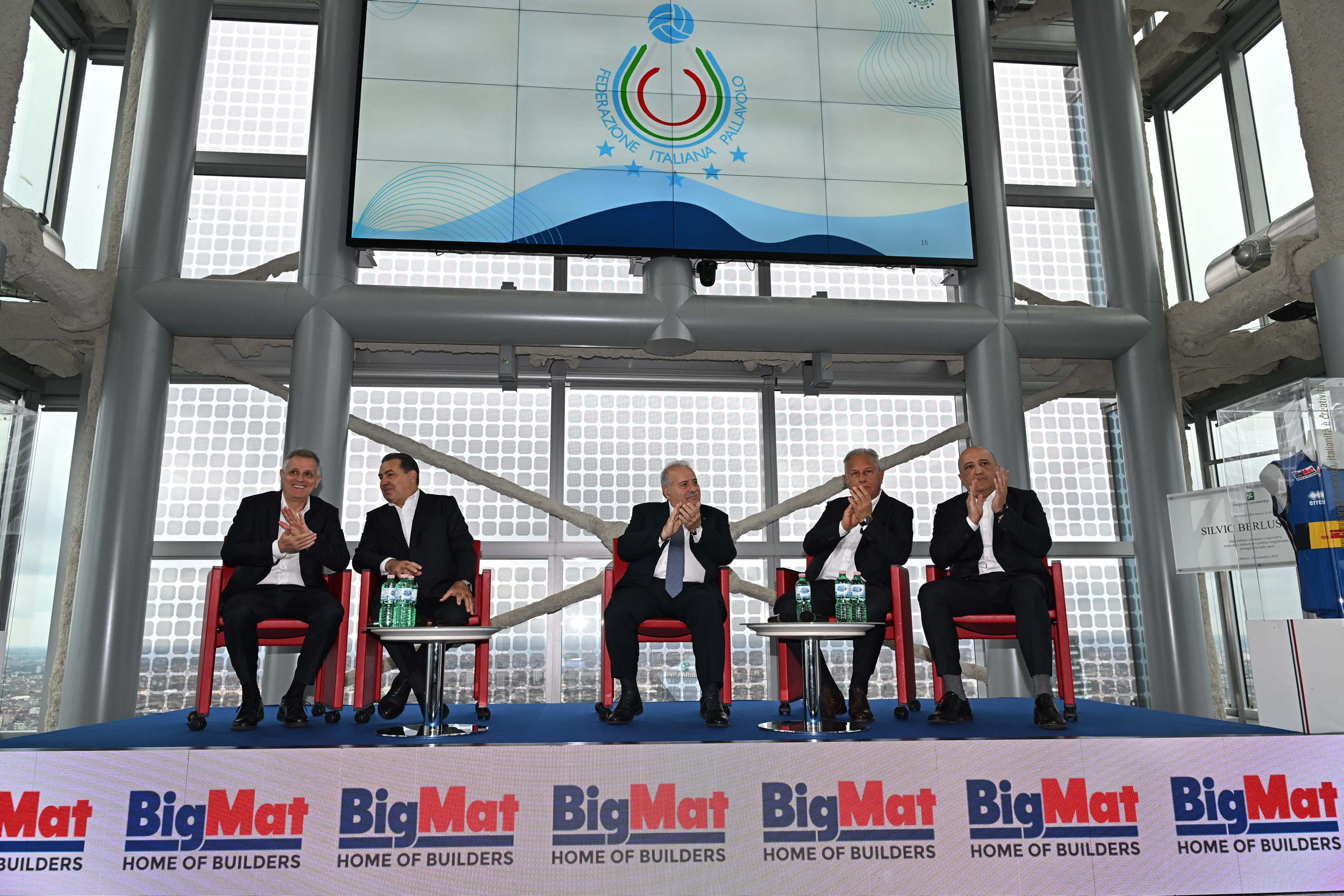 Bigmat Fipav presentazione maglia Cerbai