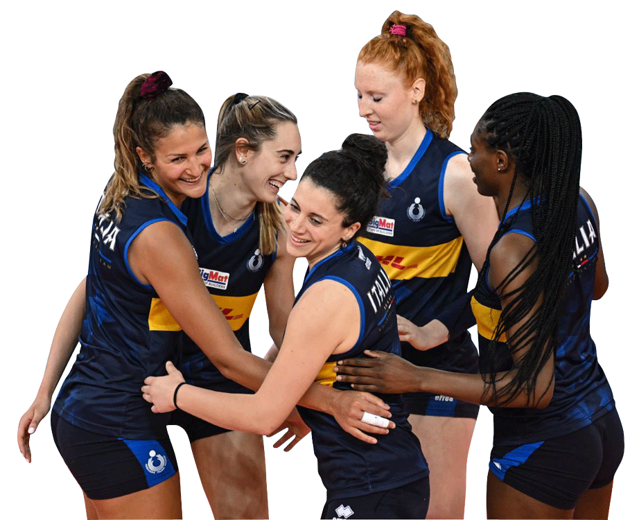 Giocatrici della nazionale di Pallavolo femminile