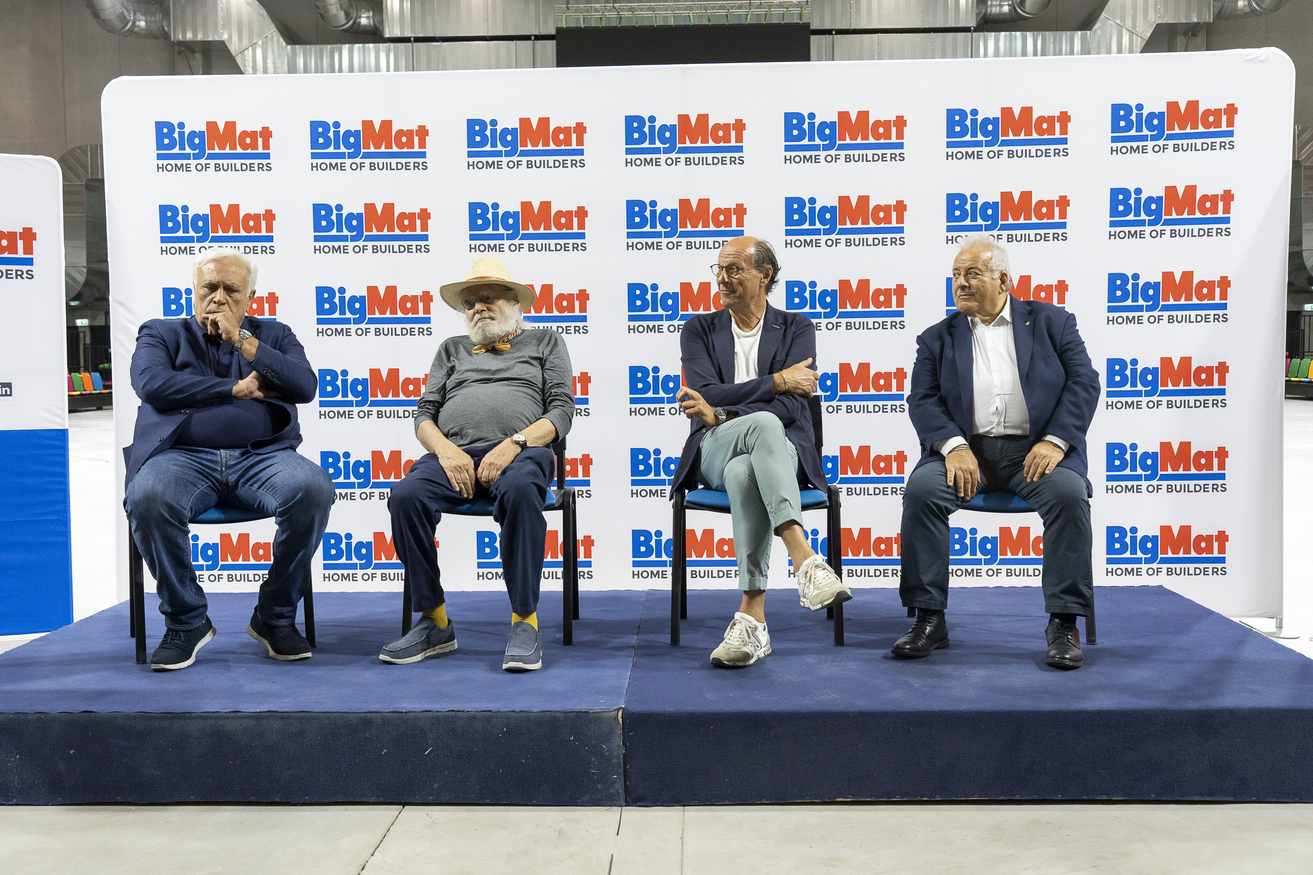 Da sinistra Elio Sità, Wanny Di Filippo, Alessandro Cerbai e Giuseppe Manfredi