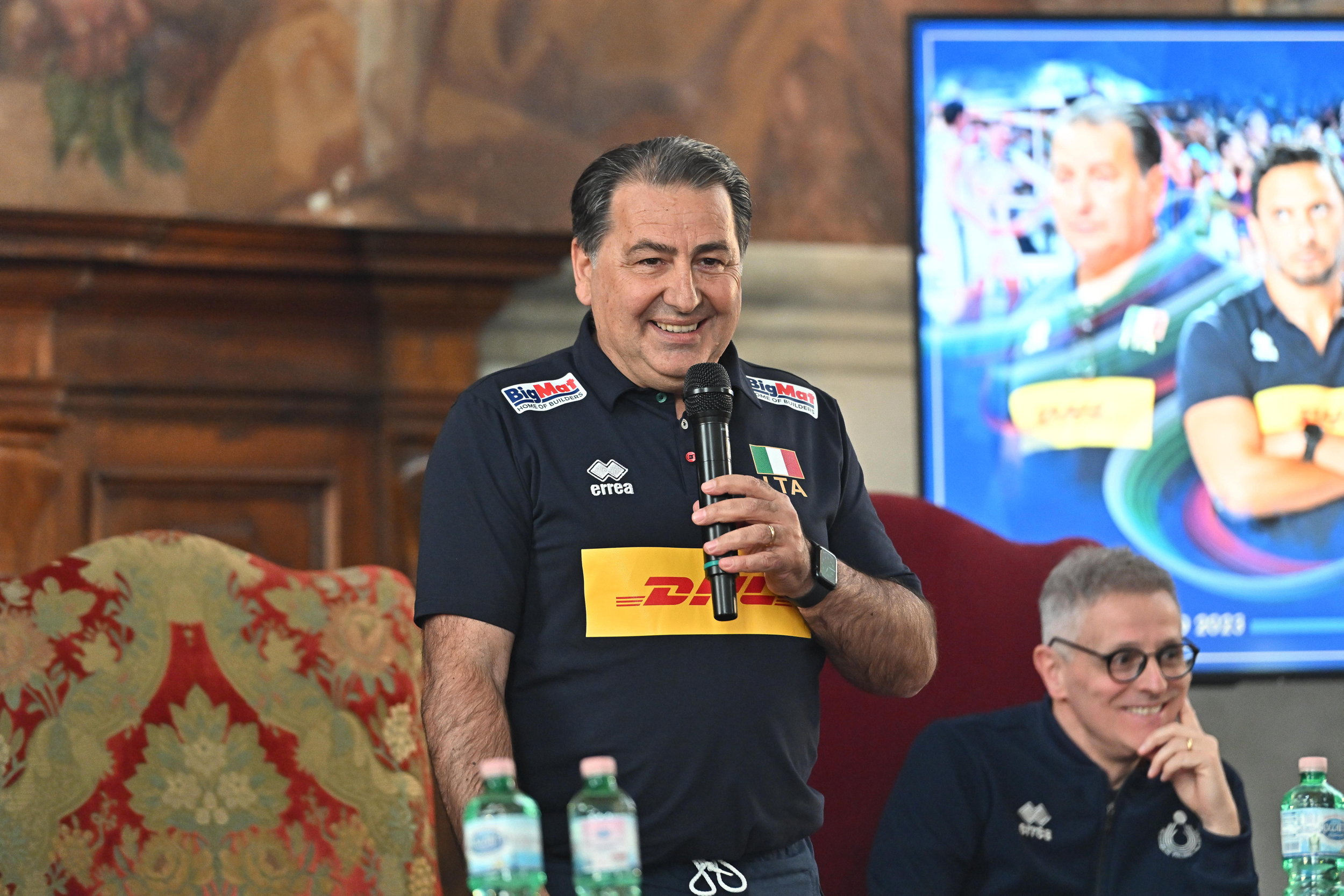 Bigmat Fipav presentazione maglia De Giorgio