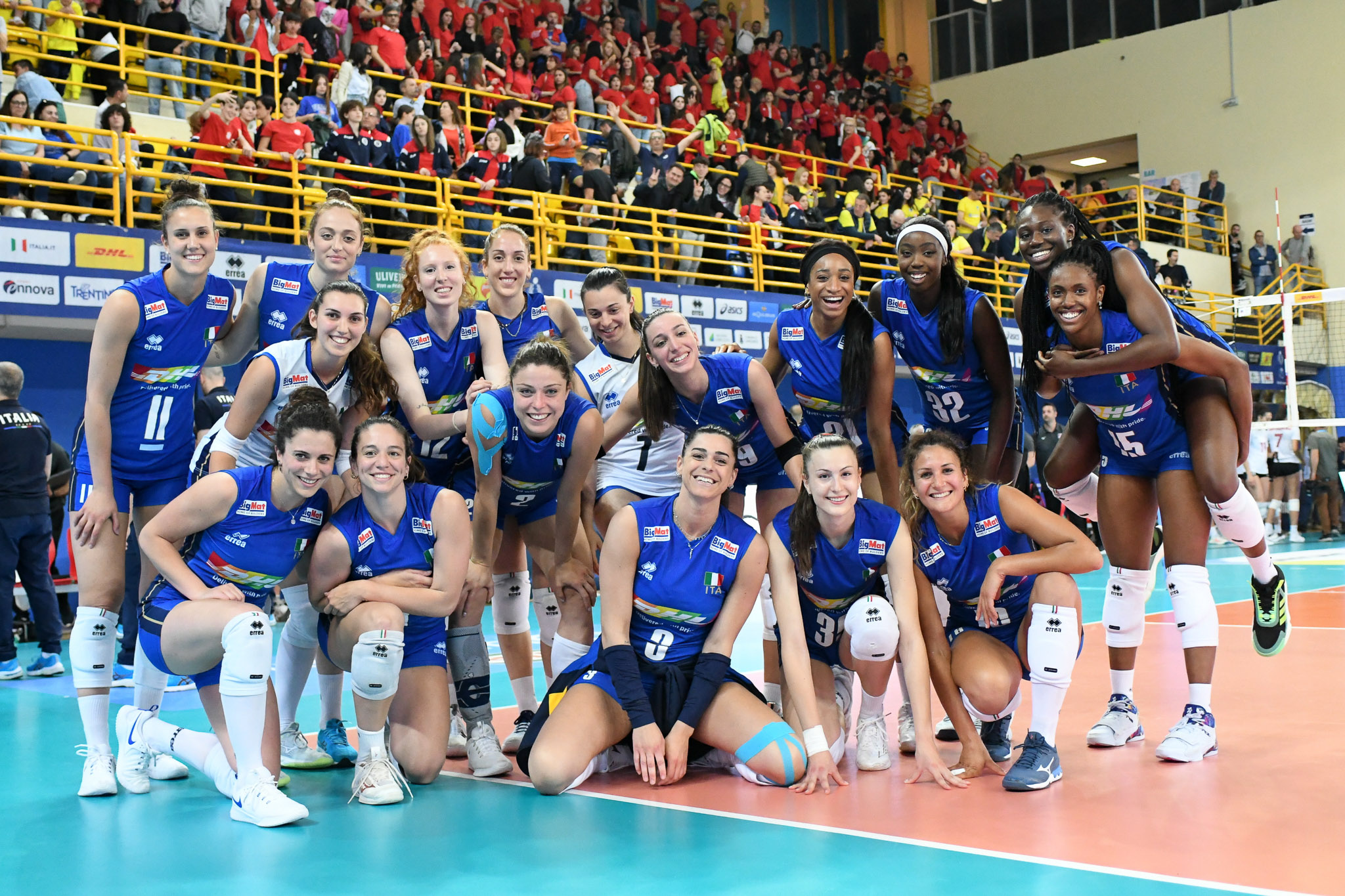 BigMat sponsor Nazionale Italiana Pallavolo