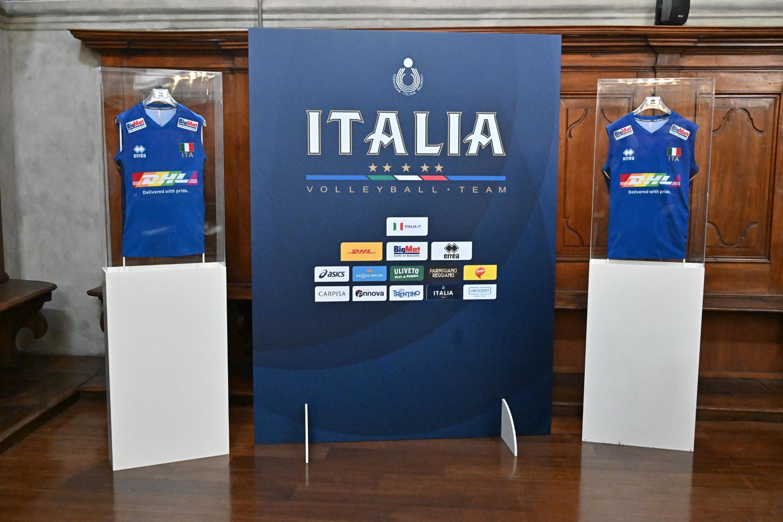 Bigmat Fipav presentazione maglia