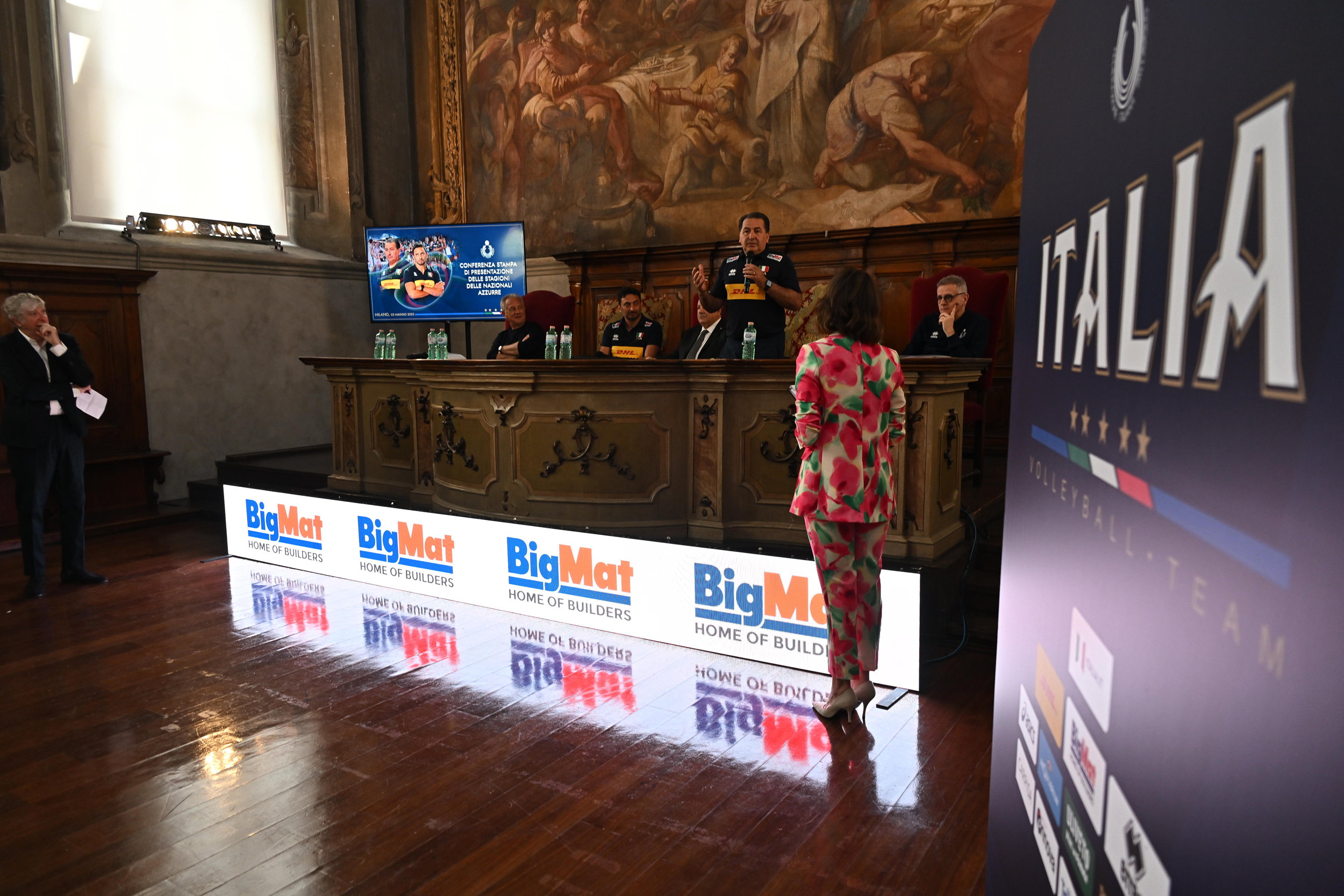 Bigmat Fipav presentazione maglia