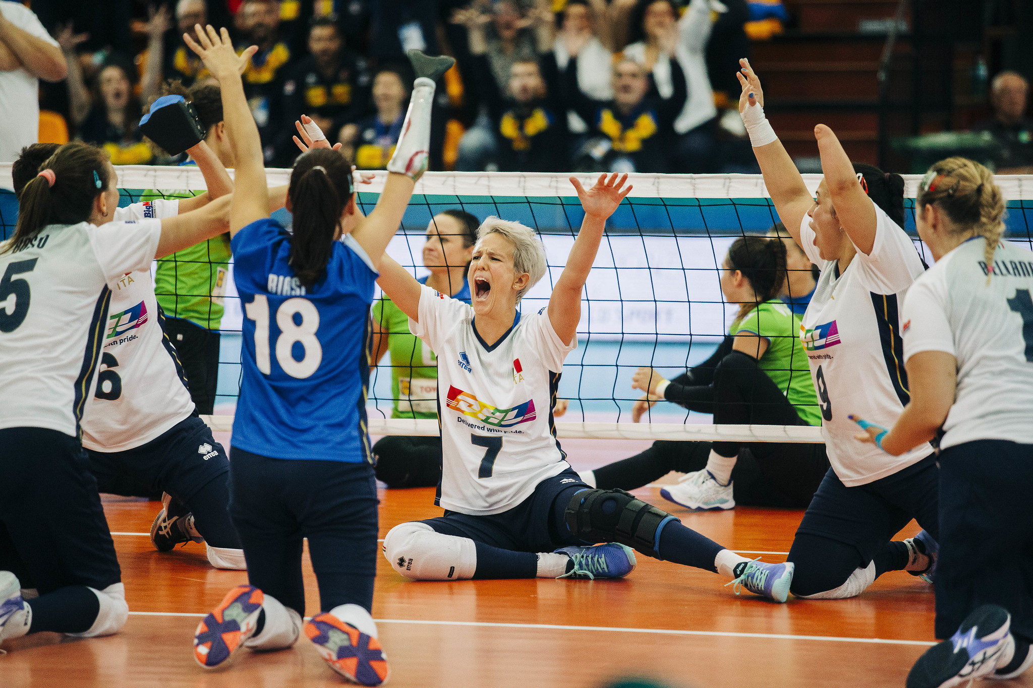 bigmat nazionale sitting volley femminile europeo campionesse europee