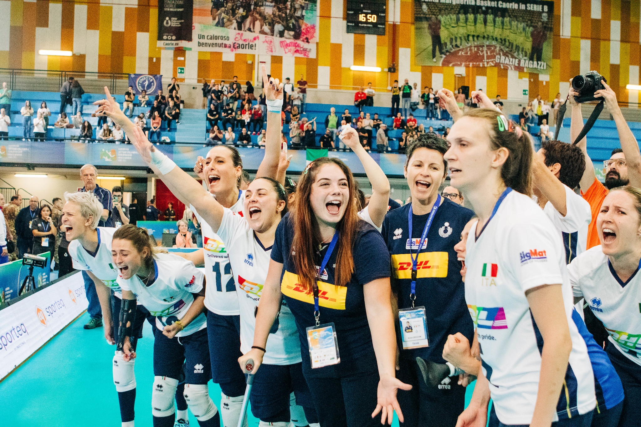 bigmat nazionale sitting volley femminile europeo campionesse europee