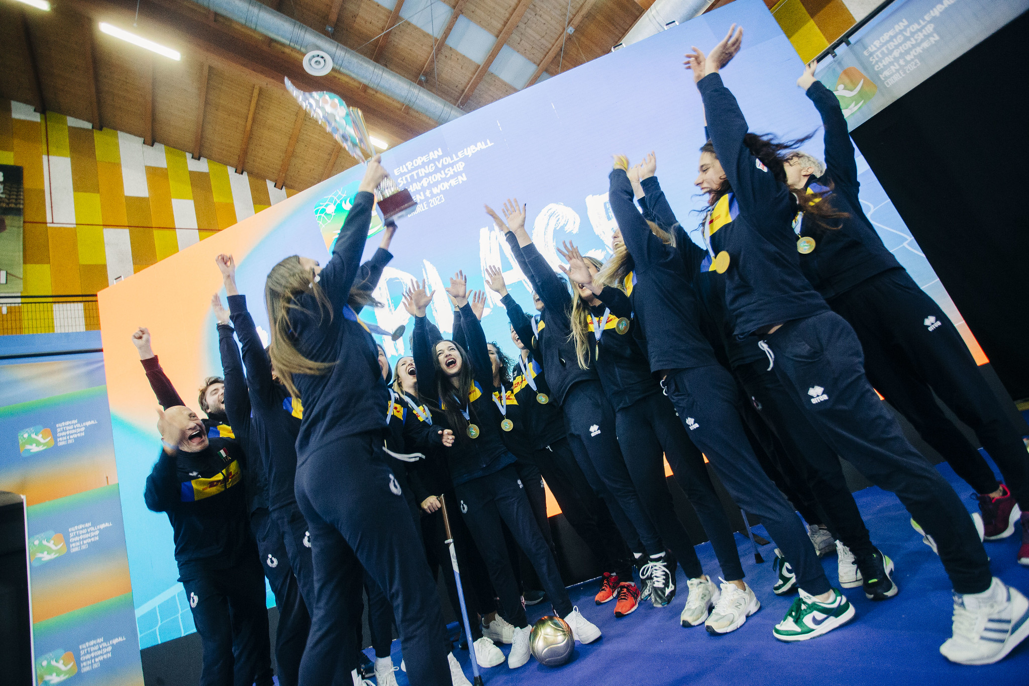 bigmat nazionale sitting volley femminile europeo campionesse europee