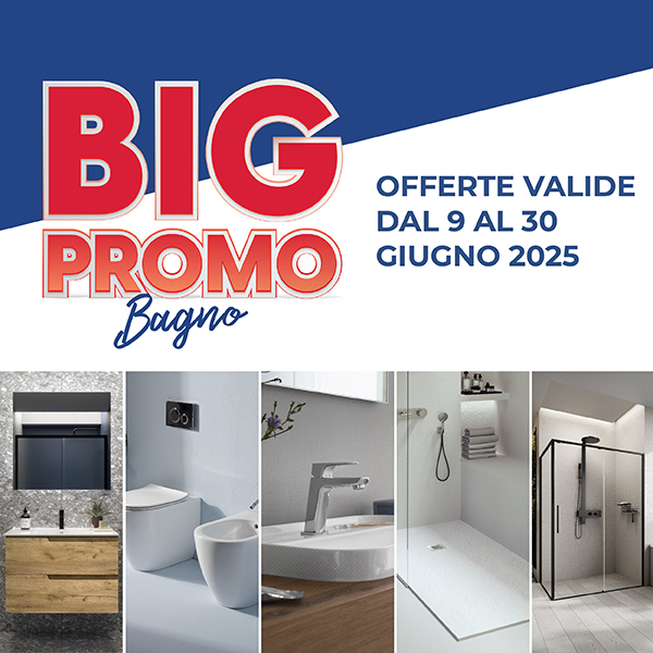 promozione prodotti bagno bigmat Big promo bagno dal 9 al 30 giugno 2025