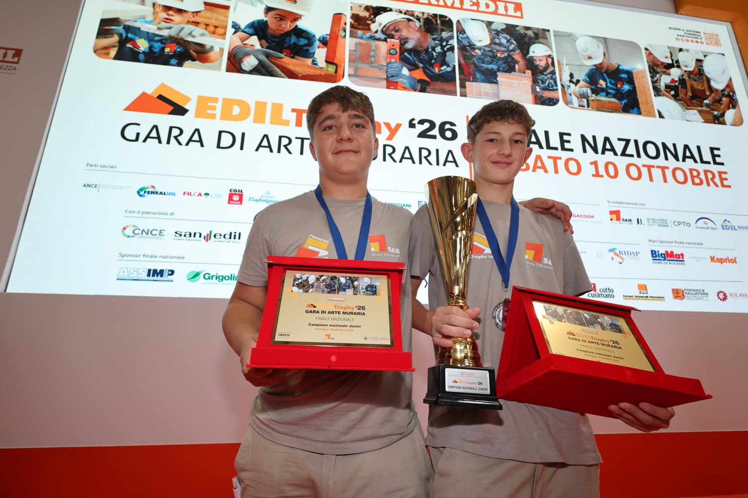 Premiazioni Ediltrophy 2026