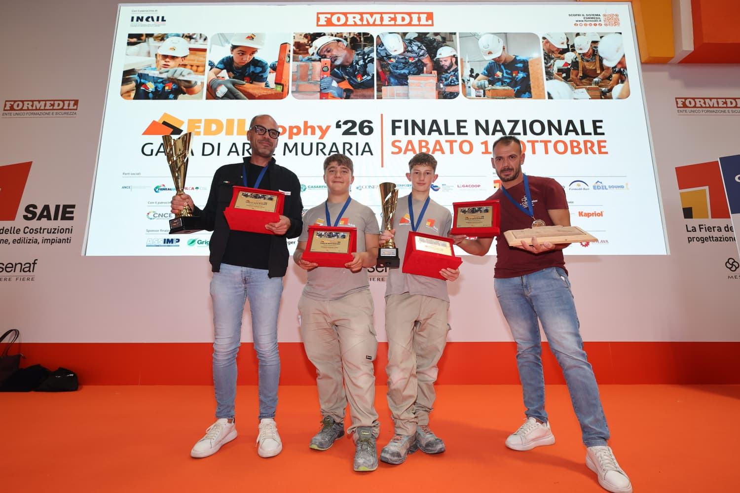Premiazioni Ediltrophy 2026
