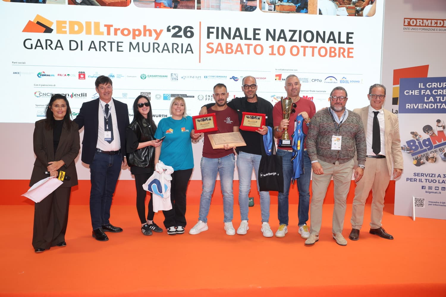 Premiazioni Ediltrophy 2026
