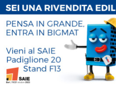 Vieni a conoscere BigMat al SAIE 2023