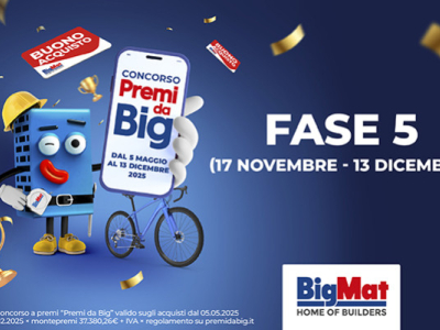 Fase 5 del concorso Premi da Big