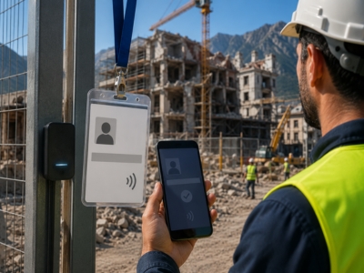 Badge  digitale in cantiere: più tracciabilità, sicurezza e controllo