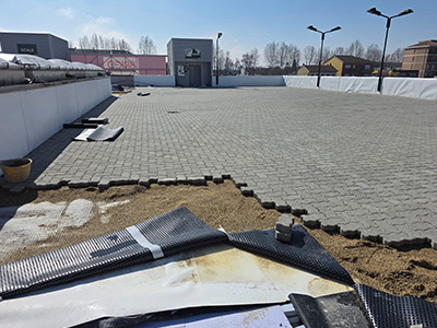 Coperture piane verdi e carrabili: norme e soluzioni da TeMa
